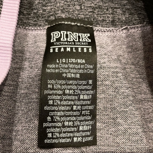 PINK Seamless Hi-Rise Leggings - Purple Size Large - Picture 7 of 9